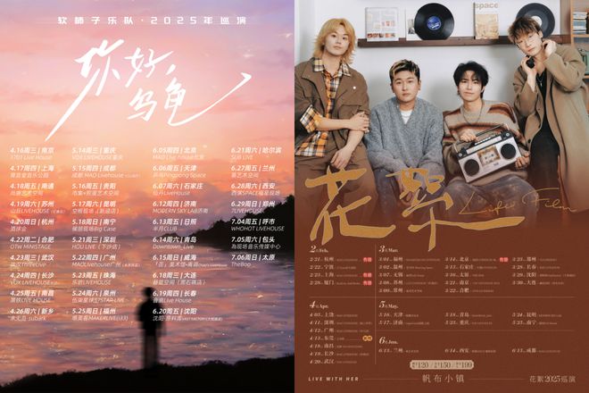 开云网站：84组音乐人780场演出观察：走出谷底专辑巡演是基本盘｜livehouse巡演篇(图13)