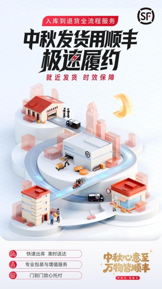 Kaiyun中国：顺丰全周期仓储服务护航商家中秋旺季“稳增优配”(图2)