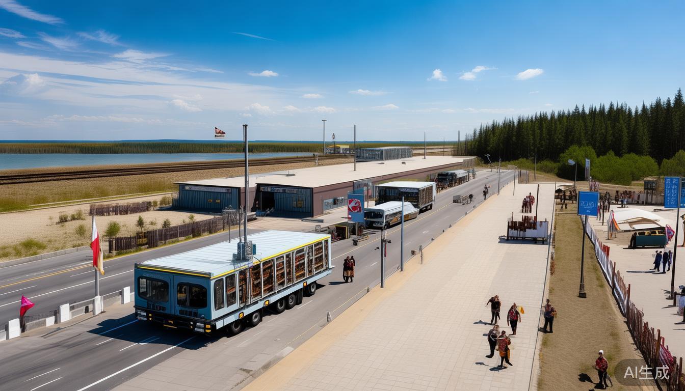 开云网站：新疆塔城跨境游人气旺！几分钟通关超便捷？4条入境线路等你来(图3)