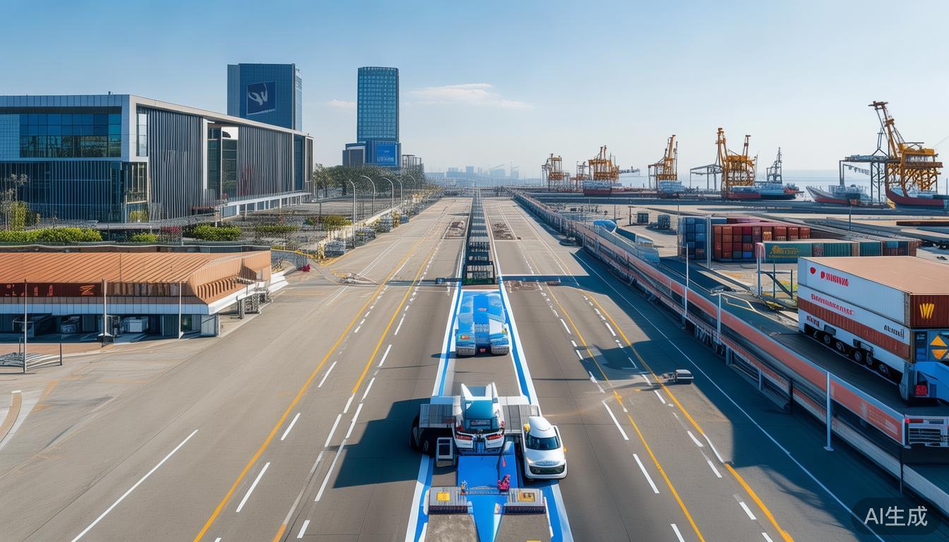 Kaiyun中国:无人卡车深夜通关1675万货物!中越边境贸易迎来24小时自动化时代?(图3)